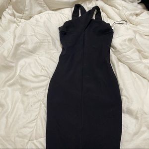 Nadia Tarr Black Bodycon Dress